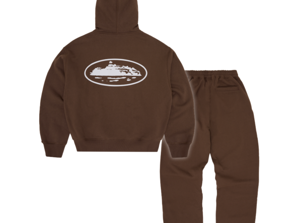 Corteiz Island Puff Print Tracksuit Brown - CRTZ-IPP-TRACK-BRN - Acquista su ResellPiacenza