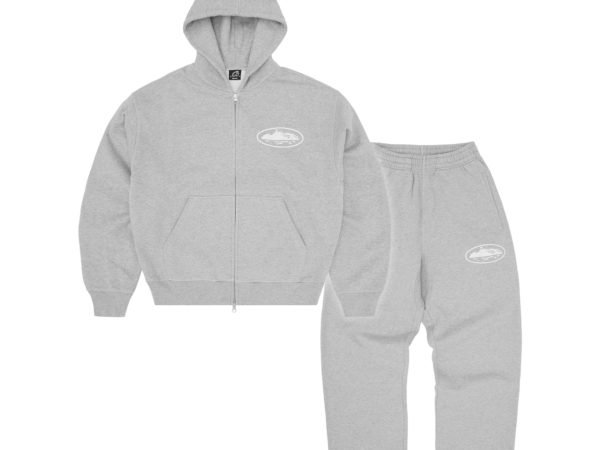 Corteiz Island Puff Print Tracksuit Heather Grey - CRTZ-IPP-TRACK-HGR - Acquista su ResellPiacenza