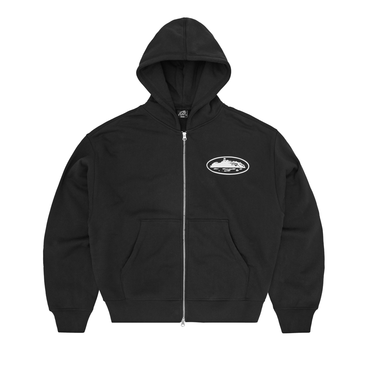 CRTZ-IPP-ZHOODIE-BLK.jpg Corteiz Island Puff Print Zip Hoodie Black - CRTZ-IPP-ZHOODIE-BLK - Acquista su ResellPiacenza