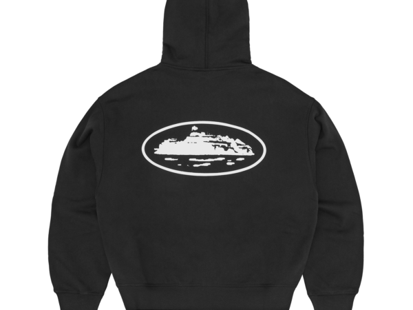 Corteiz Island Puff Print Zip Hoodie Black - CRTZ-IPP-ZHOODIE-BLK - Acquista su ResellPiacenza