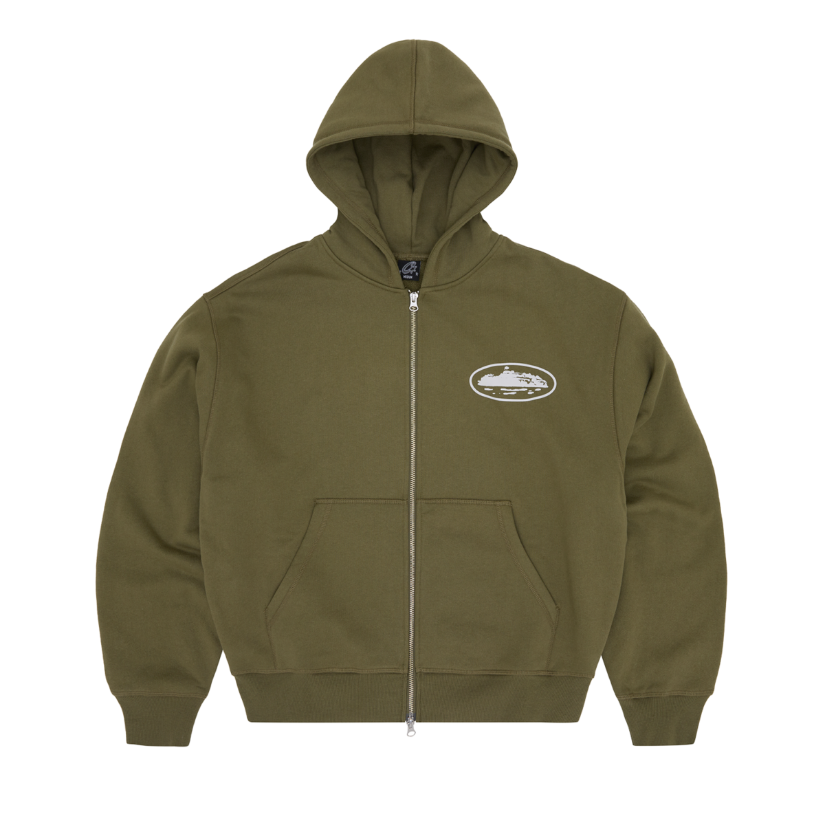 CRTZ-IPP-ZHOODIE-OLV.jpg Corteiz Island Puff Print Zip Hoodie Olive - CRTZ-IPP-ZHOODIE-OLV - Acquista su ResellPiacenza