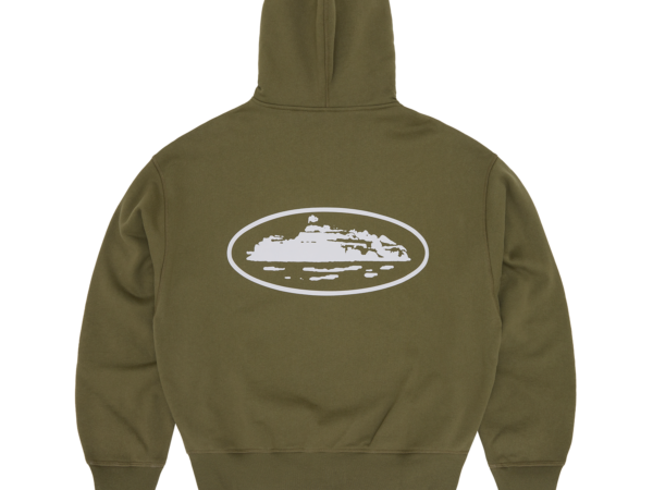 Corteiz Island Puff Print Zip Hoodie Olive - CRTZ-IPP-ZHOODIE-OLV - Acquista su ResellPiacenza