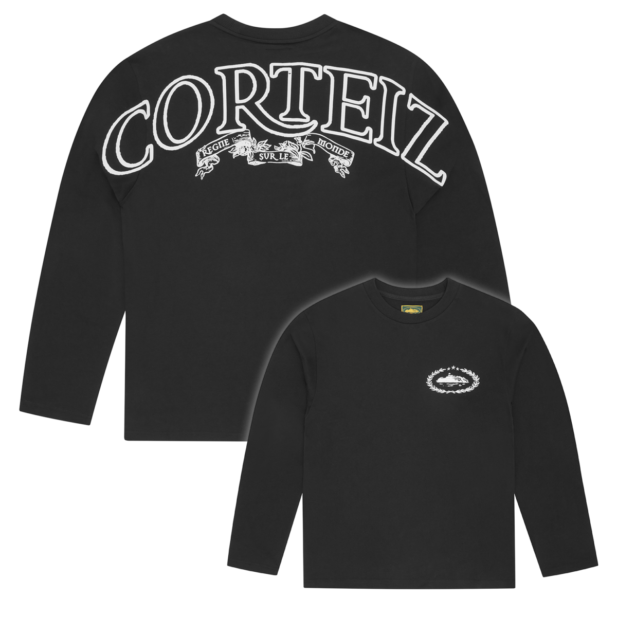 Corteiz Royale Heavyweight Tee LS Black - CRTZ-ROYALE-HW-LS-BLK - Acquista su ResellPiacenza