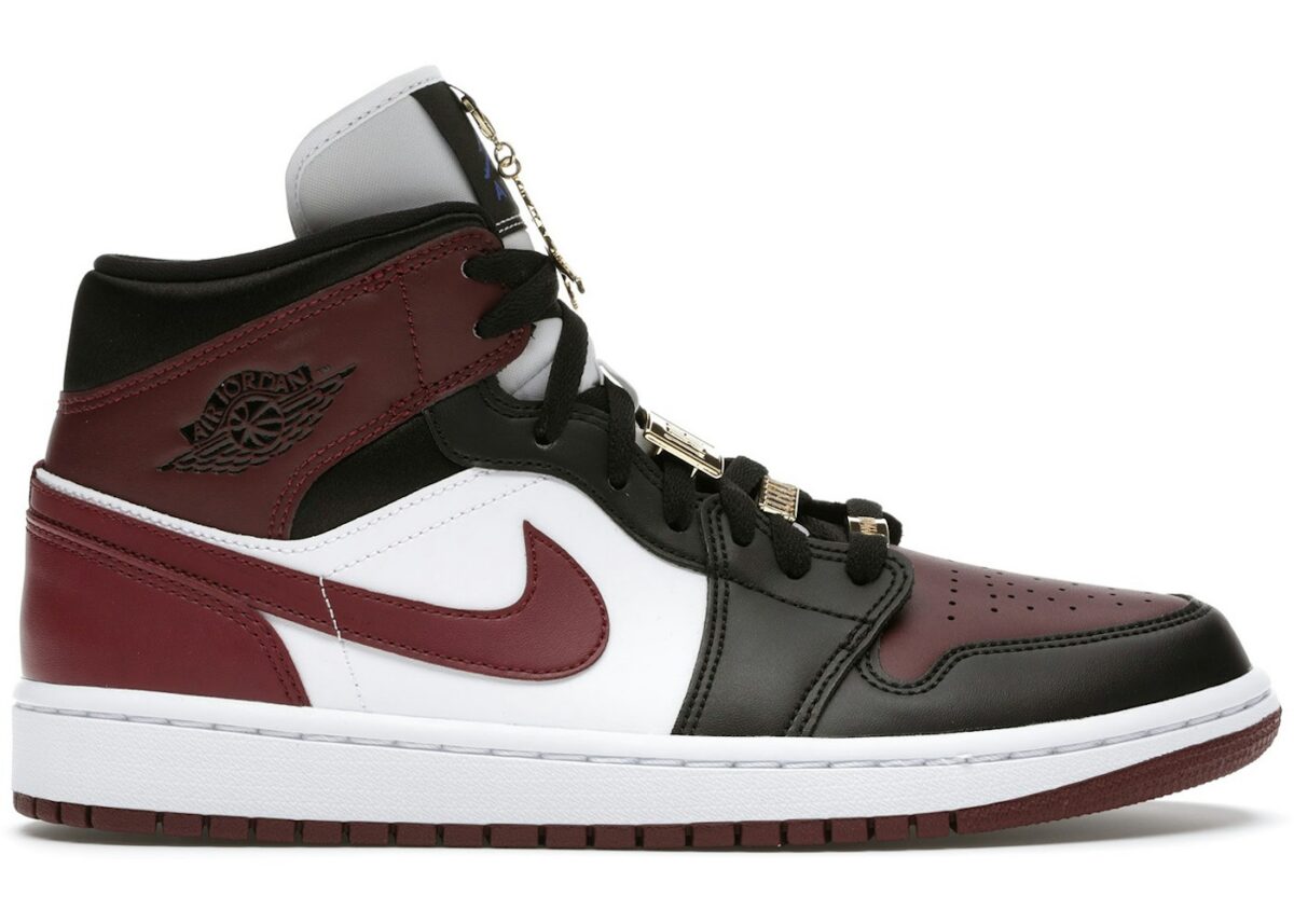Jordan 1 Mid SE Black Dark Beetroot (Women's) - CZ4385-016 - Acquista su ResellPiacenza