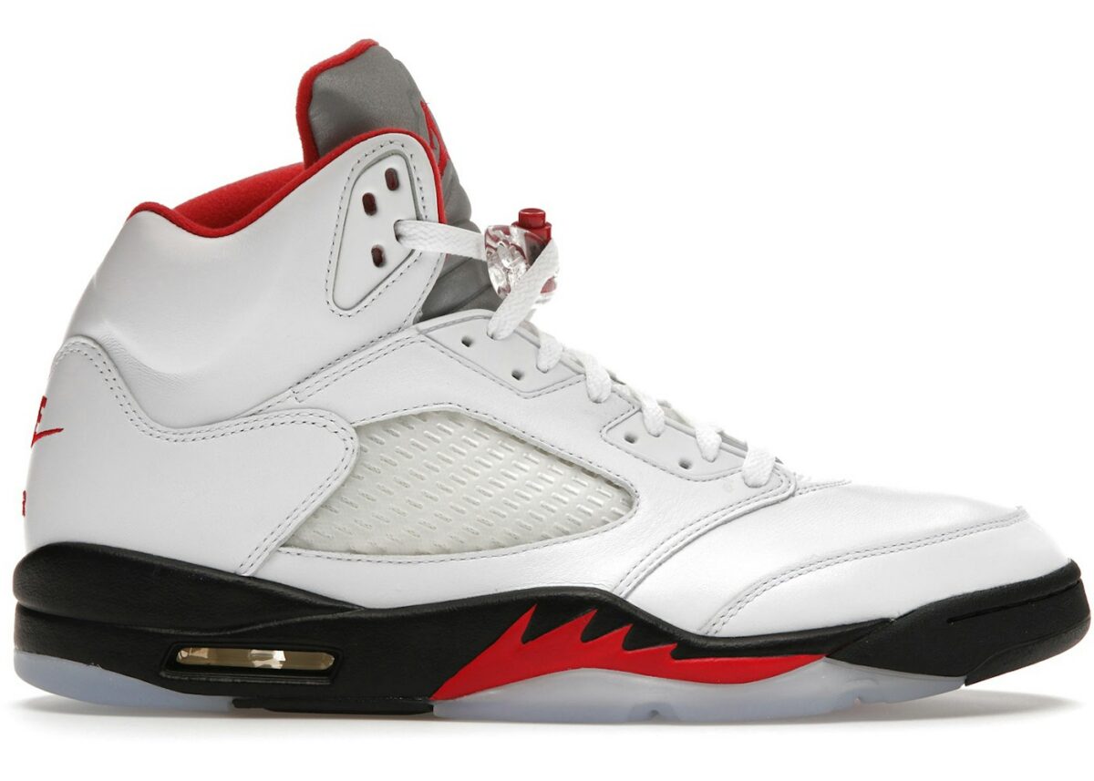 DA1911-102.jpg Jordan 5 Retro Fire Red Silver Tongue (2020) - DA1911-102 - Acquista su ResellPiacenza
