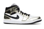 Jordan 1 Mid Metallic Gold Black White - DC1419-700-gallery-1 - Acquista su ResellPiacenza