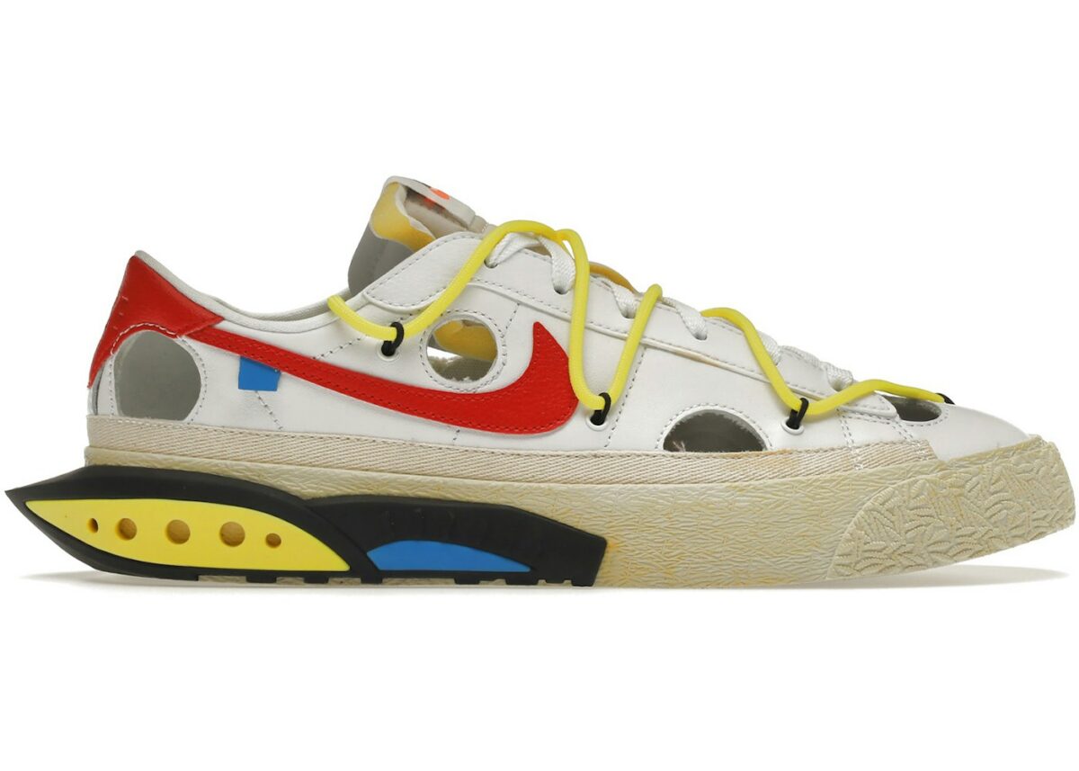 Nike Blazer Low Off-White University Red - DH7863-100 - Acquista su ResellPiacenza