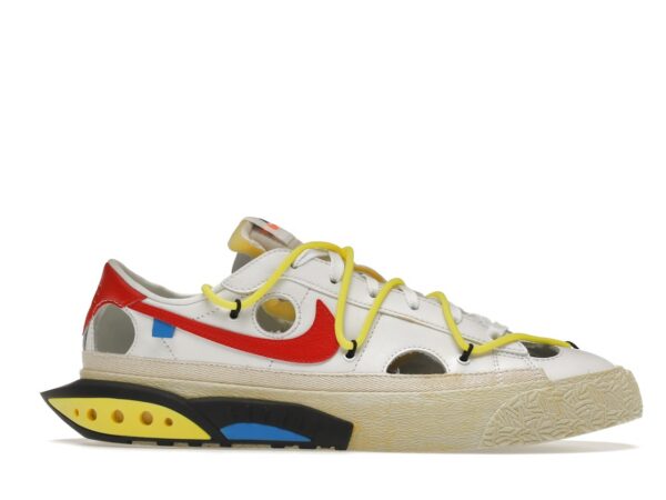 Nike Blazer Low Off-White University Red - DH7863-100-gallery-1 - Acquista su ResellPiacenza