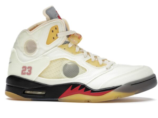 Jordan 5 Retro Off-White Sail - DH8565-100-gallery-1 - Acquista su ResellPiacenza
