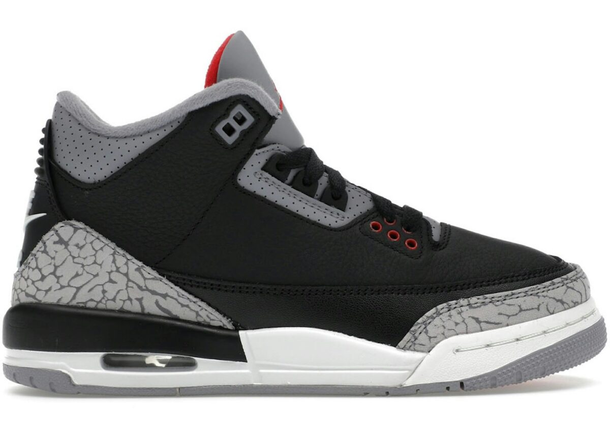 Jordan 3 Retro Black Cement (2024) (GS) - DM0967-010 - Acquista su ResellPiacenza