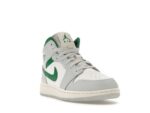 Jordan 1 Mid White Pure Platinum Pine Green (GS) - DQ8423-142-gallery-2 - Acquista su ResellPiacenza