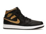 Jordan 1 Mid Black Metallic Gold - DQ8426-071-gallery-1 - Acquista su ResellPiacenza