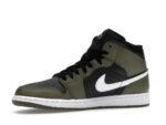 Jordan 1 Mid Black White Olive - DQ8426-092-gallery-4 - Acquista su ResellPiacenza