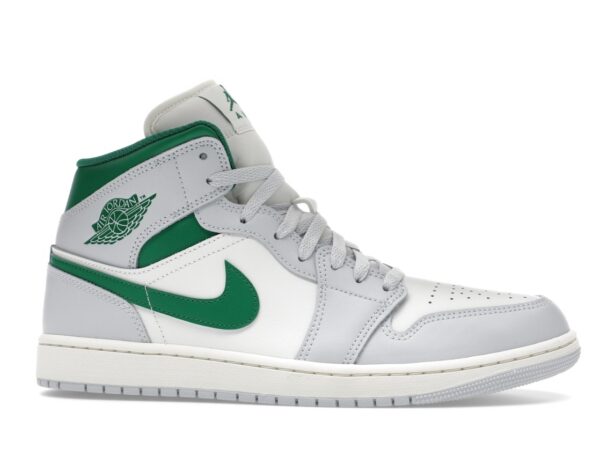 Jordan 1 Mid White Pure Platinum Pine Green - DQ8426-142-gallery-1 - Acquista su ResellPiacenza