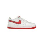 Nike Air Force 1 White Habanero Red Mini Swoosh (GS) - DX9269-101-gallery-1 - Acquista su ResellPiacenza