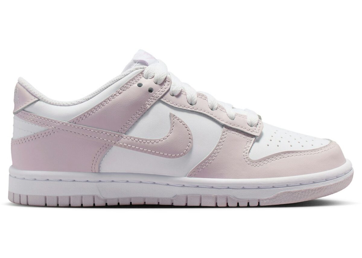 FB9109-128.jpg Nike Dunk Low White Light Violet (GS) - FB9109-128 - Acquista su ResellPiacenza