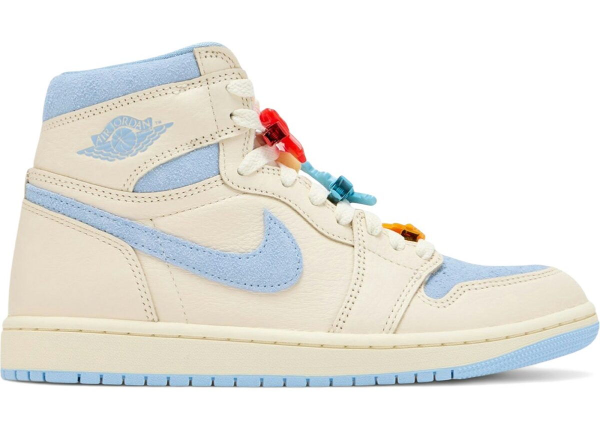 Jordan 1 Retro High OG Pale Ivory Psychic Blue (Women's) - FD2596-102 - Acquista su ResellPiacenza