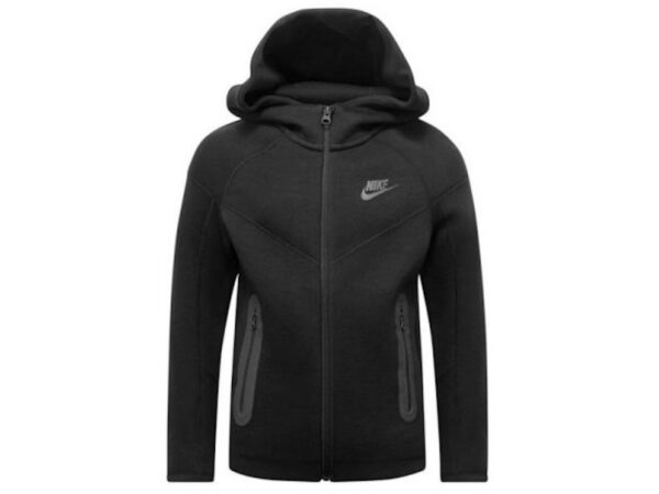 Nike Sportswear Kids' Tech Fleece Full-Zip Hoodie Black/Black - FD3285-010 - Acquista su ResellPiacenza