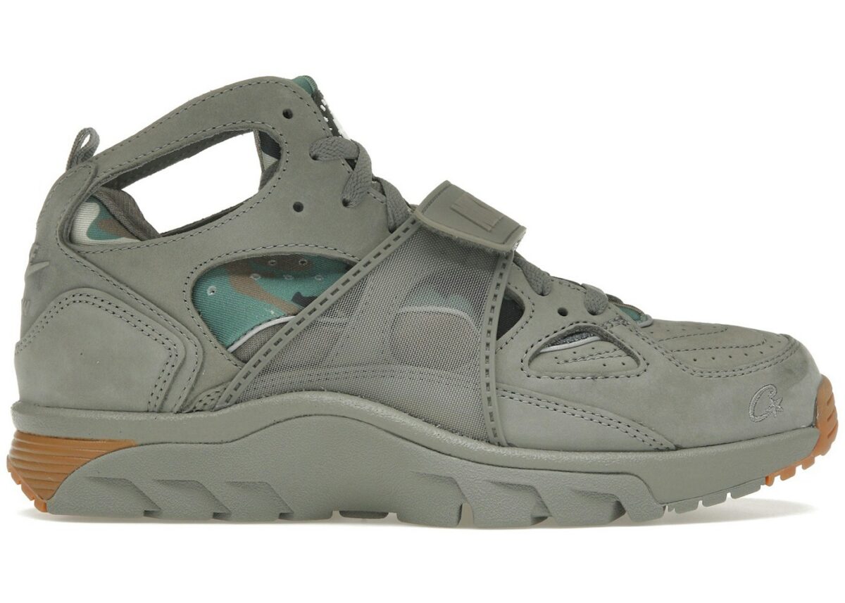 Nike Air Trainer Huarache Corteiz Gully Grey - FQ8793-001 - Acquista su ResellPiacenza