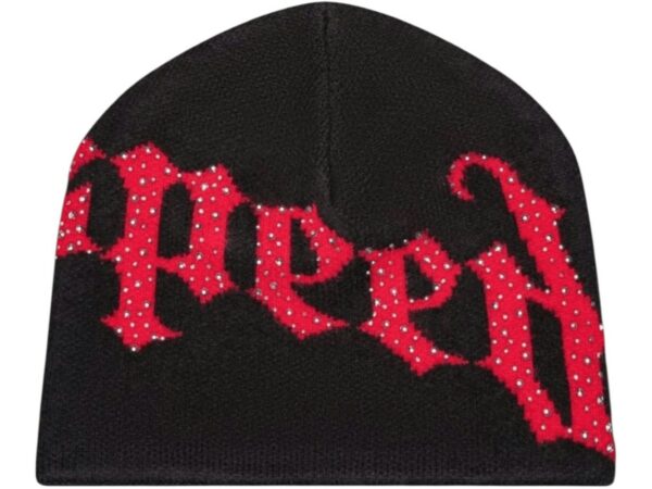 Godspeed OG Logo Studded Beanie Black/Red - G-OGLSBBR-gallery-1 - Acquista su ResellPiacenza