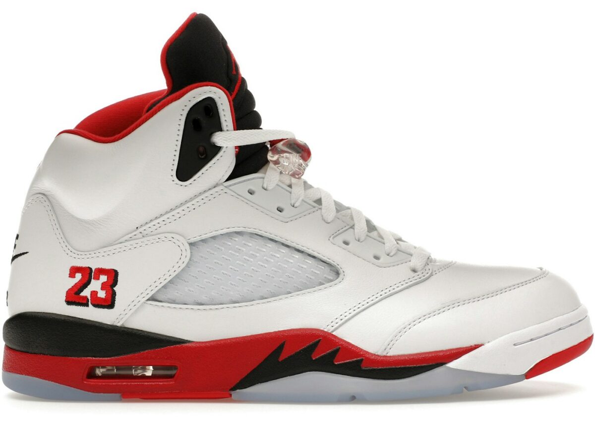 Jordan 5 Retro Fire Red Black Tongue (2025) - HQ7978-101 - Acquista su ResellPiacenza
