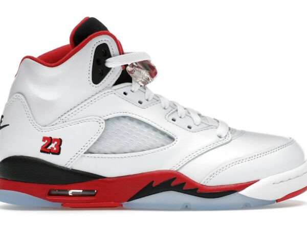 Jordan 5 Retro Fire Red Black Tongue (2025) (GS) - HQ7980-101 - Acquista su ResellPiacenza