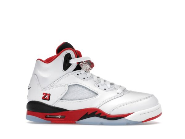Jordan 5 Retro Fire Red Black Tongue (2025) (GS) - HQ7980-101-gallery-1 - Acquista su ResellPiacenza