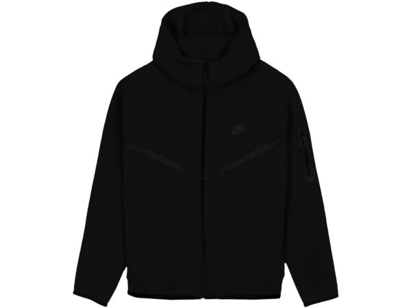 Nike Sportswear Tech Fleece Windrunner Full Zip Hoodie (FW24) Black/Black - HV0949-010 - Acquista su ResellPiacenza