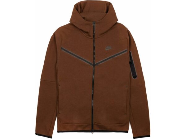 Nike Sportswear Tech Fleece Full-Zip Hoodie Cacao Wow/Black - HV5867-237 - Acquista su ResellPiacenza