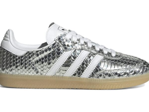 adidas Samba OG Patent Snakeskin Silver Metallic (Women's) - IH9016 - Acquista su ResellPiacenza
