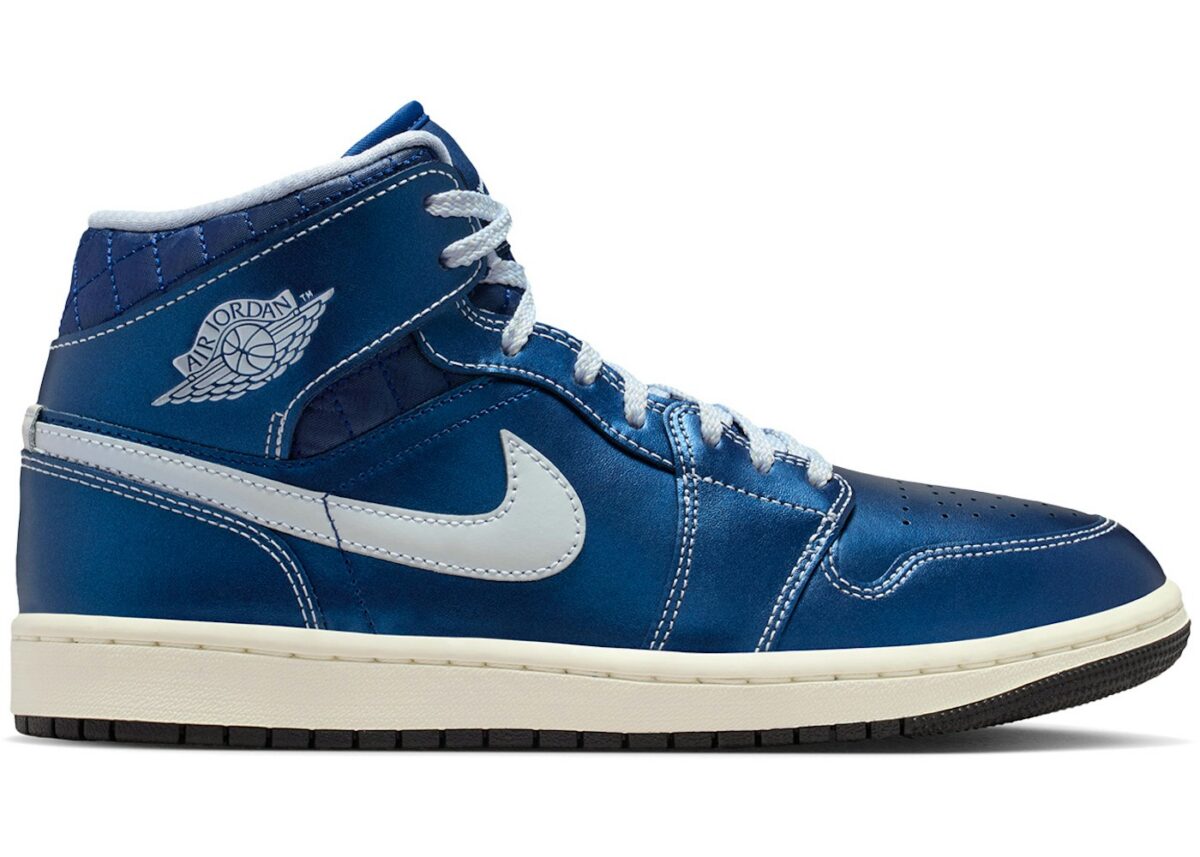 Jordan 1 Mid SE Metallic Blue Quilted (Women's) - IM5128-001 - Acquista su ResellPiacenza