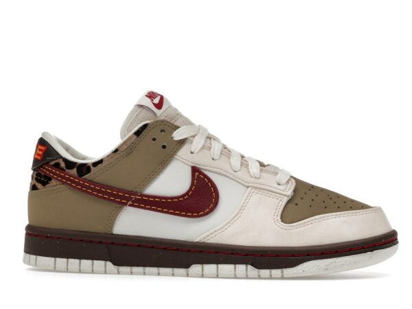 Nike Dunk Low Retro Khaki Team Red Pearl White (Women's) - IM6687-262-gallery-1 - Acquista su ResellPiacenza