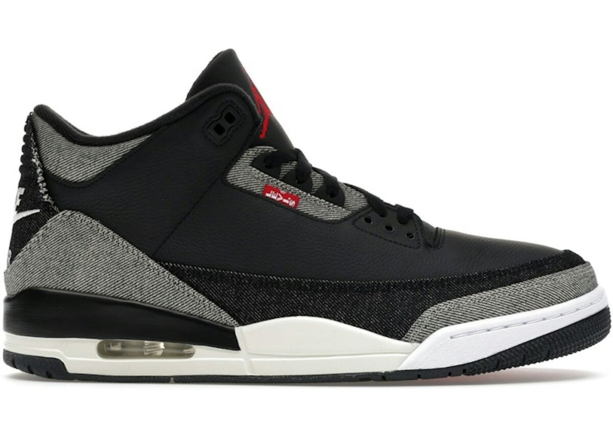 Jordan 3 Retro Levi’s Black - IR0914-400 - Acquista su ResellPiacenza