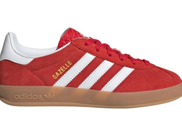 adidas Gazelle Indoor Better Scarlet Cloud White Gum (GS) - JS3801 - Acquista su ResellPiacenza