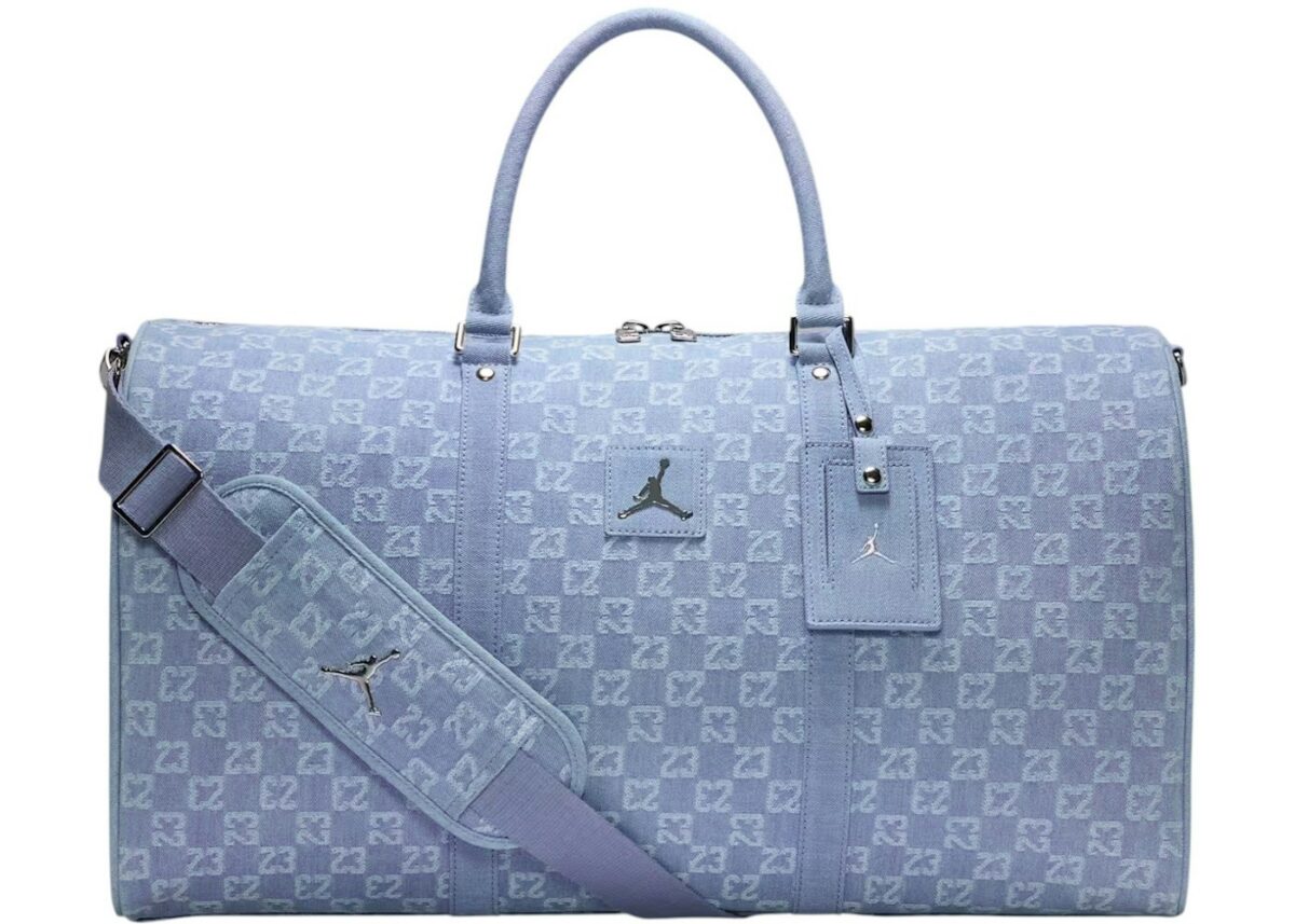 Jordan Monogram Duffel 40L Bag Denim - LM9060-571 / II6450-412 - Acquista su ResellPiacenza