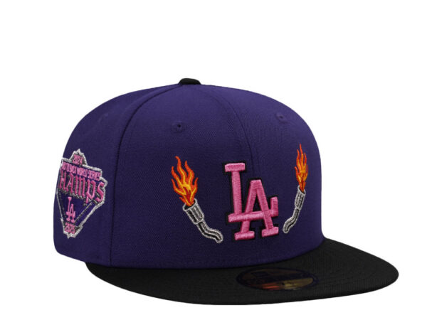 New Era® Los Angeles Dodgers World Series Champions 2024 Purple Two Tone Edition 59Fifty Fitted Cap - NE-EXC-NES11037-019 - Acquista su ResellPiacenza