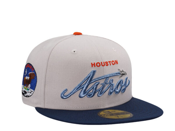 New Era® Houston Astros Apollo 11 Metallic Stone Two Tone Edition 59Fifty Fitted Cap - NE-EXC-NES11048-026 - Acquista su ResellPiacenza