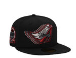 New Era® Anaheim Angels 50th Anniversary Metallic Black Prime Edition 59Fifty Fitted Cap - NE-EXC-NES8397-738-136 - Acquista su ResellPiacenza