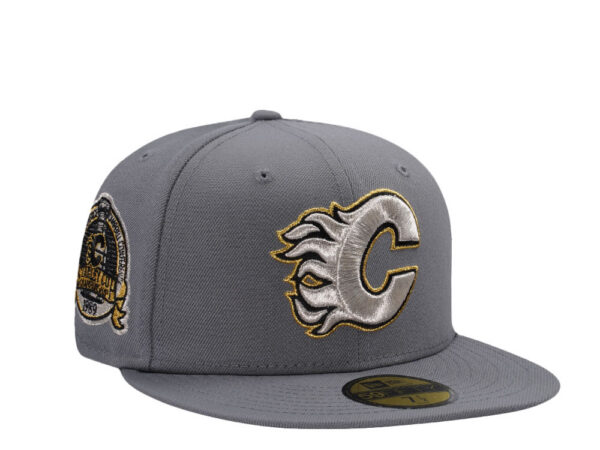 New Era® Calgary Flames Stanley Cup Championship 1989 Gray Edition 59Fifty Fitted Cap - NE-EXC-NES9177-718-087 - Acquista su ResellPiacenza