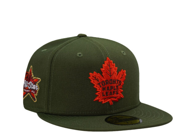 New Era® Toronto Maple Leafs All Star Game 2024 Olive Edition 59Fifty Fitted Cap - NE-EXC-NES9242-738-044 - Acquista su ResellPiacenza