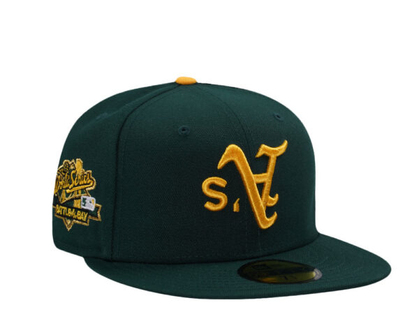 New Era® Oakland Athletics World Series 1989 Upside Down Edition 59Fifty Fitted Cap - NE-EXC-NES9443-714-099 - Acquista su ResellPiacenza
