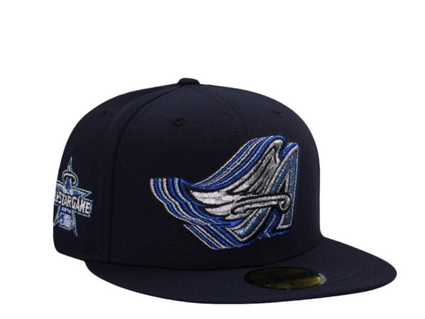 New Era® Anaheim Angels All Star Game 2010 Navy Metallic Edition 59Fifty Fitted Cap - NE-EXC-NES9541-738-083 - Acquista su ResellPiacenza