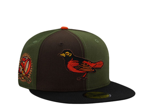 New Era® Baltimore Orioles 50th Anniversary Pinwheel Edition 59Fifty Fitted Cap - NE-EXC-NES9722-714-135 - Acquista su ResellPiacenza