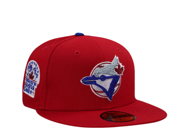 New Era® Toronto Blue Jays All Star Game 1991 Chainstitch Red Edition 59Fifty Fitted Cap - NE-EXC-NES9752-718-058 - Acquista su ResellPiacenza