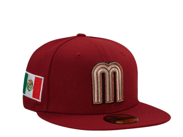New Era® Mexico World Baseball Classic Red Edition 59Fifty Fitted Cap - NE-EXC-NES9788-714-069 - Acquista su ResellPiacenza