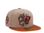 New Era® Hartford Yard Goats 10th Anniversary Camel Two Tone Edition 59Fifty Fitted Cap - NE-EXC-NES9796-714-049 - Acquista su ResellPiacenza
