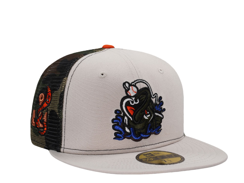 NE-EXC-NES9876-018.jpg New Era® Gwinnett Stripers Camouflage Mesh Edition 59Fifty Trucker Fitted Cap - NE-EXC-NES9876-018 - Acquista su ResellPiacenza