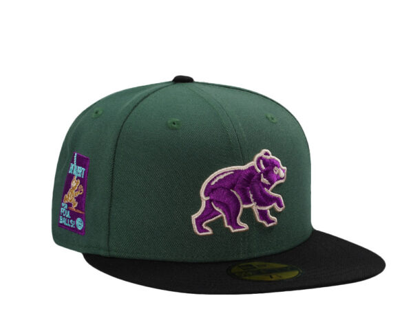 New Era® Chicago Cubs Be Alert Dark Green Two Tone Edition 59Fifty Fitted Cap - NE-EXC-NES9987-005 - Acquista su ResellPiacenza