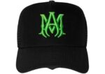 AMIRI MA Logo Trucker Hat Cap Black/Green - PF22MAH002 001 - Acquista su ResellPiacenza