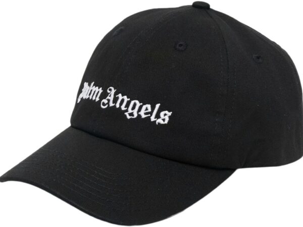 Palm Angels Embroidered Gothic Intarsia Logo Strap-Back Cap Black/White (SS22) - PMLB003C99FAB0011001 - Acquista su ResellPiacenza
